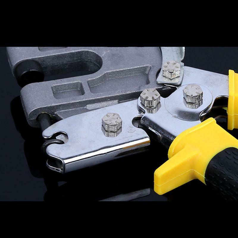 Multifunction Handle Stud Crimper Plaster Board Drywall Single Pliers Hand Tool