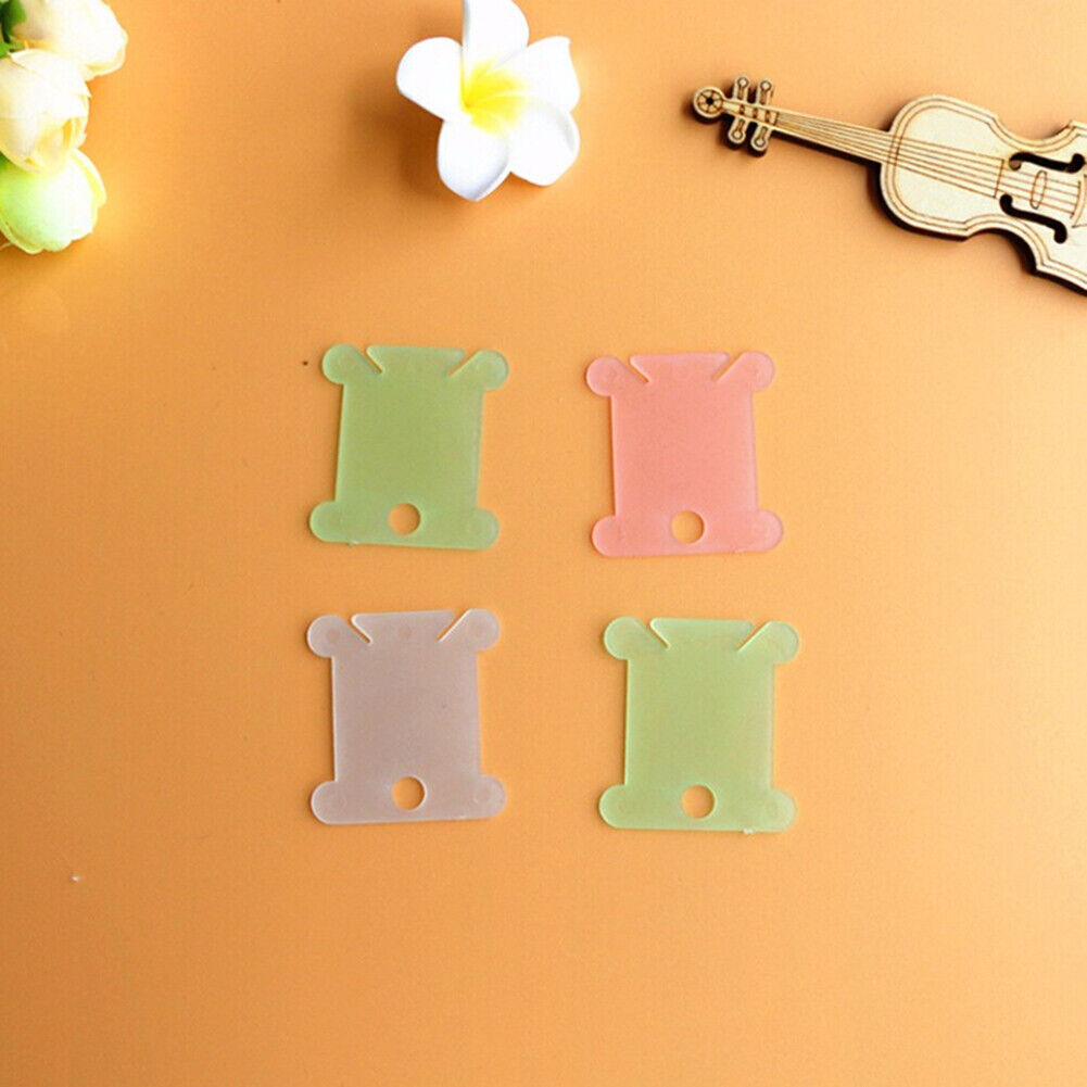 110pcs Sewing Tool Winding Plate Board Thread Bobbin Embroidery Craft Kit