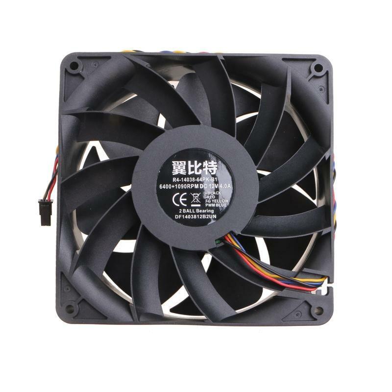 6000rpm for Computer Case R4-14038-64PK-B1 4p Cooling Fan 12V 43.2W Cooling Fans