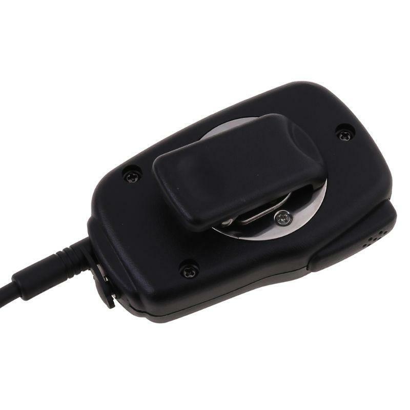 Handheld Speaker Mic Microphone PTT For ICOM Two-Way Radio Walkie Talkie 2-Pin