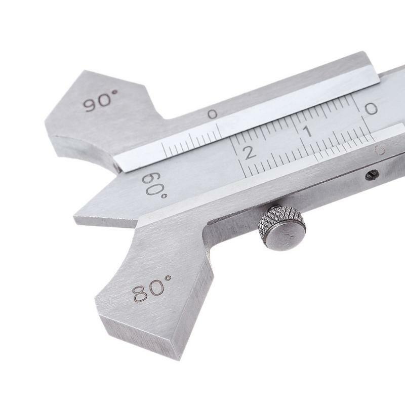 0-20mm Weld Gauge Welding Seam Gauge Weld Inspection Gauge Caliper Angle Ruler