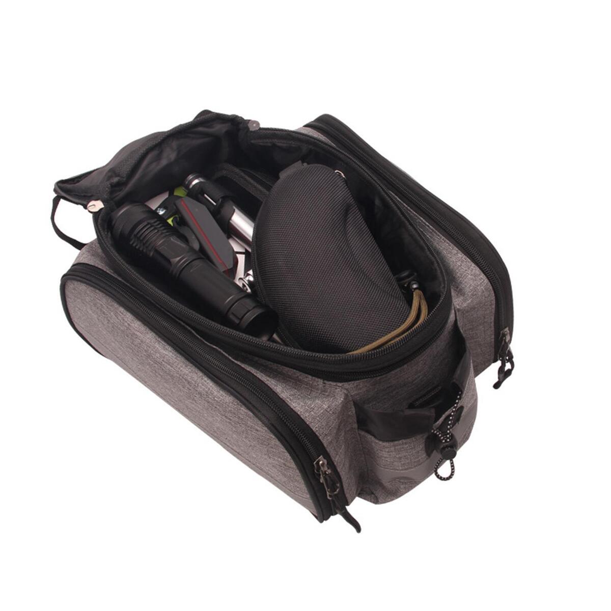 Durable Bicycle Bag Waterproof Rear Seat Trunk Bag Pannier Bag for Biking