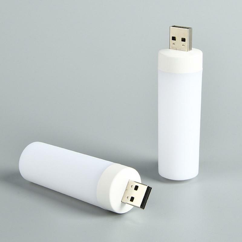 Portable USB Light Flame Dynamic Bulb Plug-in LED Night Light for Toilet Nursery