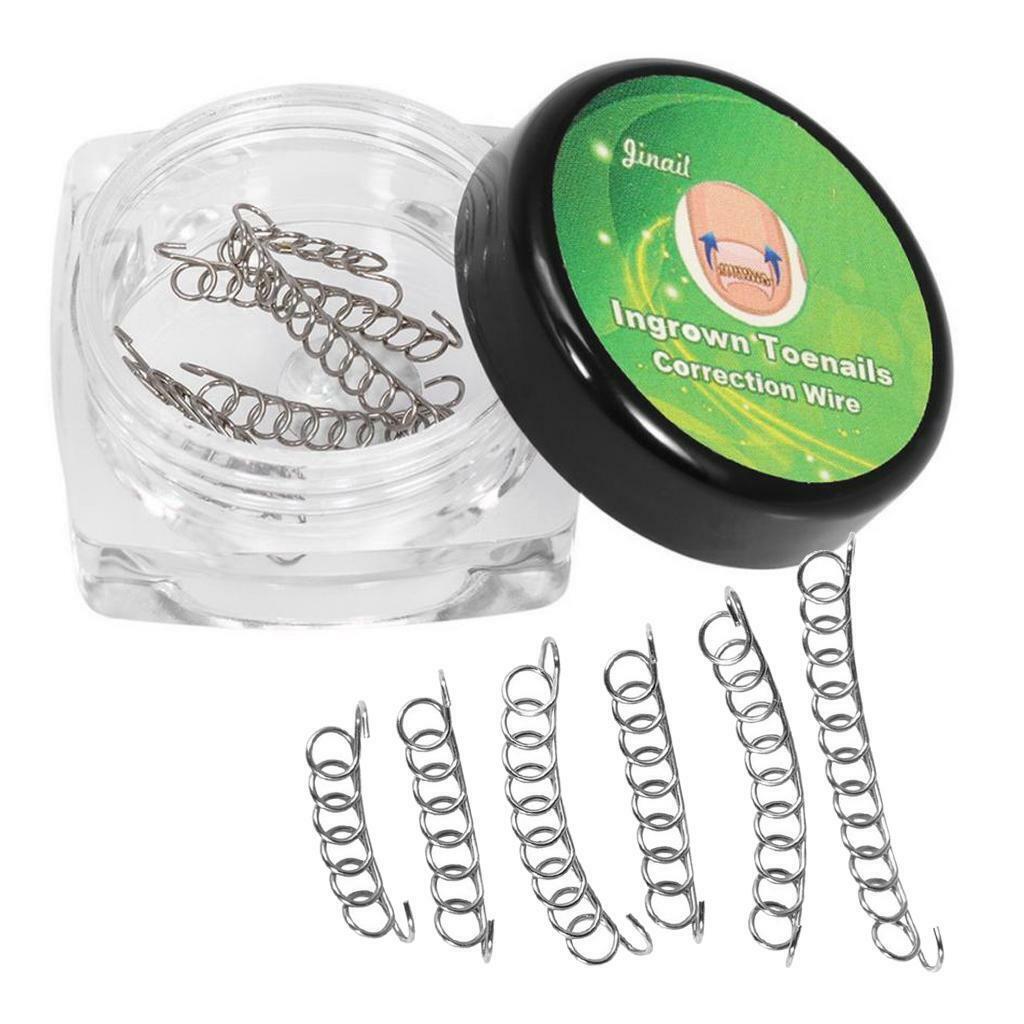 12x Stainless Steel Wire Ingrown Toenail Correction Wire Pedicure