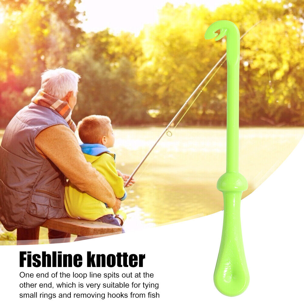 Portable Fish Line Knotter Fishhook Detacher Fishing Line Knot Tying Device