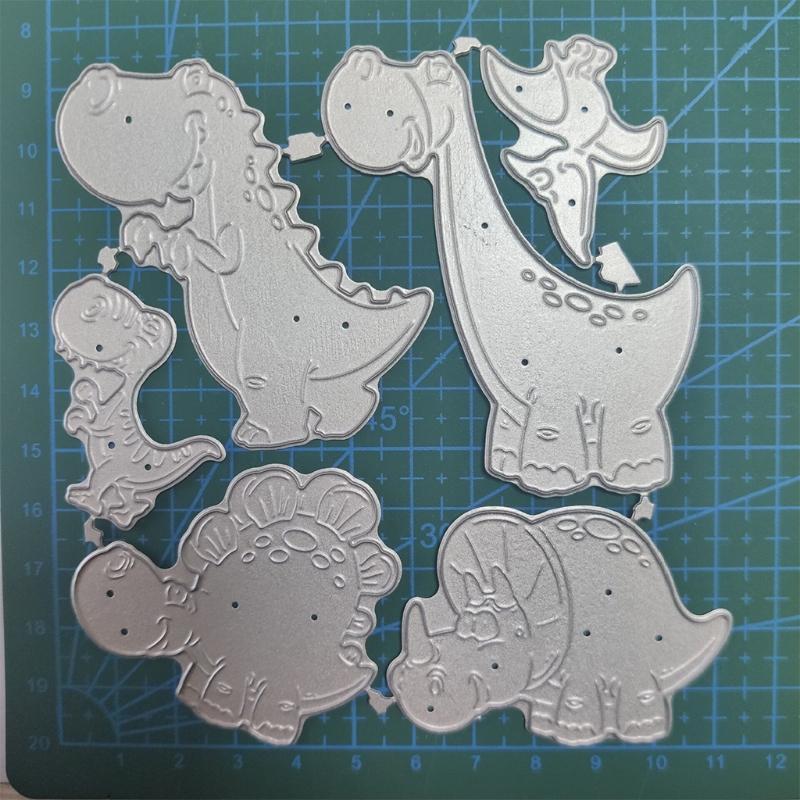 Dinosaur Metal Cutting Dies Stencil Scrapbooking DIY Album Stamp Paper Card Mold