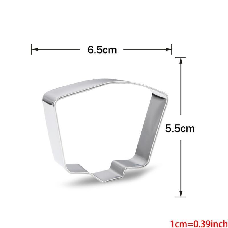 8pcs/set Musical Instrument Stainless Steel Cookie Biscuit Cutter Molds DIY Cake