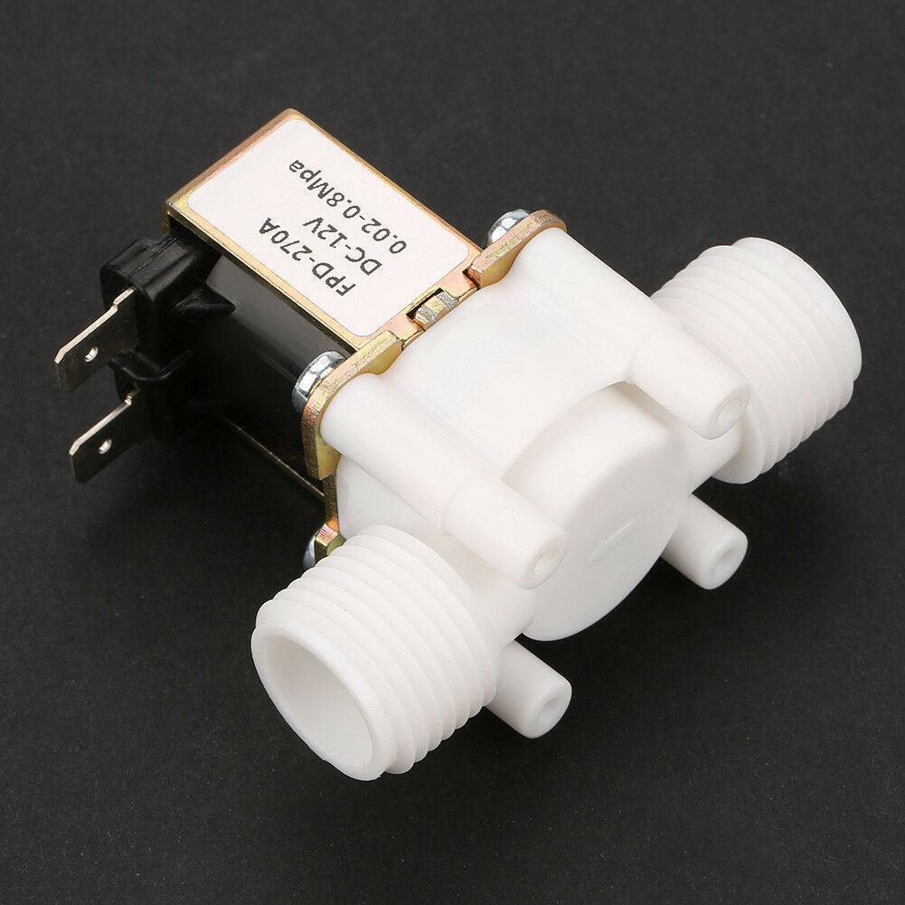 DC 12V Plastic Normally Closed Electric Solenoid Valve for Water Control
