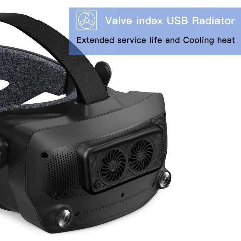 VR Headset Dual Fans Cooler Suitable for Valve Index VR Headset Cooling