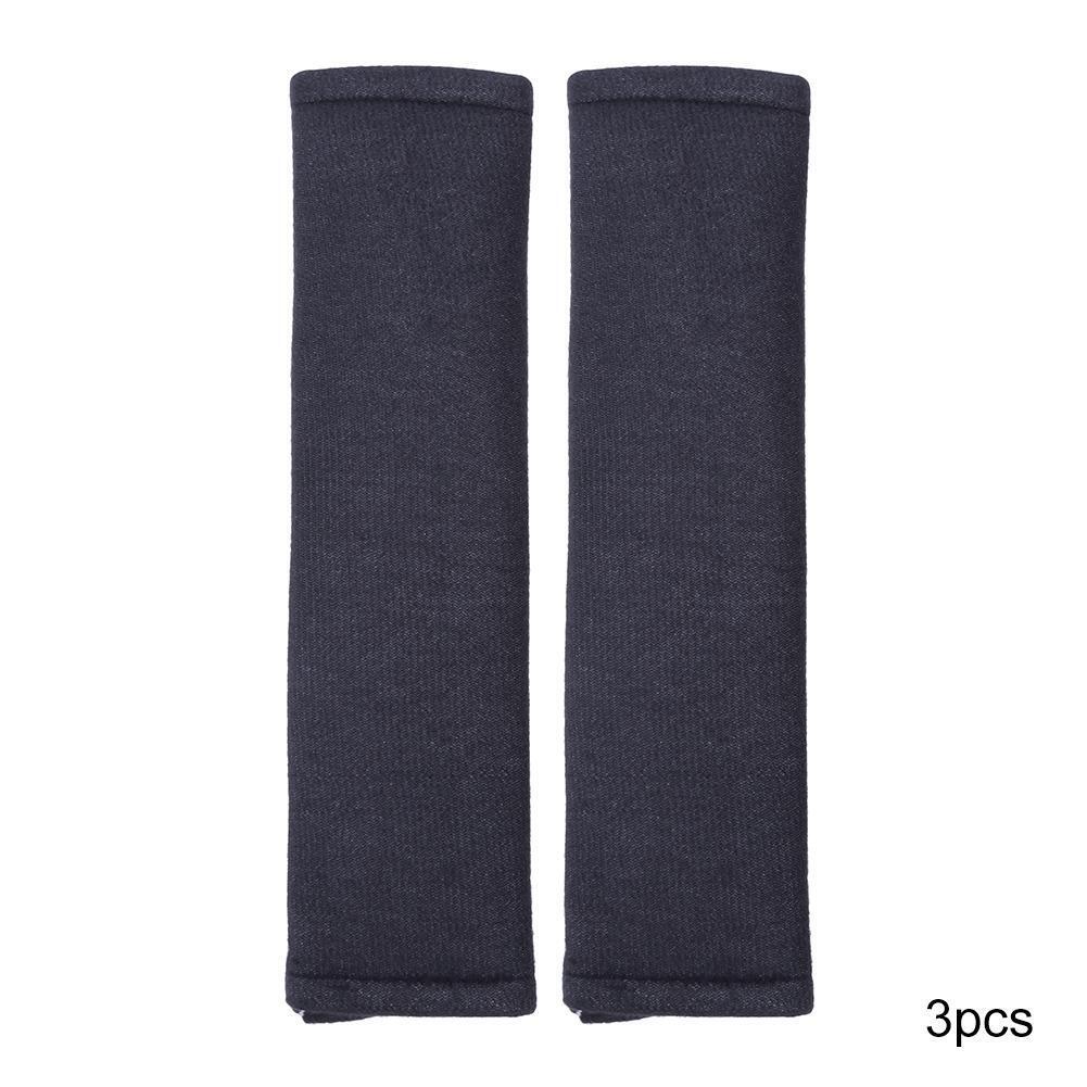 3x2pcs Shoulder Cover Cushion Car Seat Belt Pad Strap Safety Belt