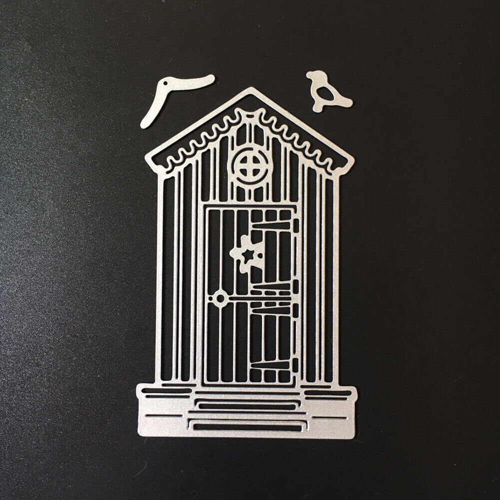 DIY House Embossing Metal Die Cutting Scrapbook Stencils Decorative Cards