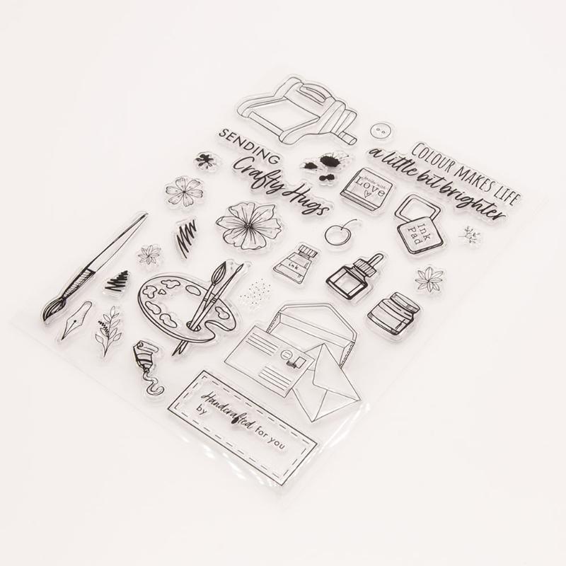 Stationery Silicone Clear Seal Stamp DIY Scrapbooking Embossing Photo Album Card