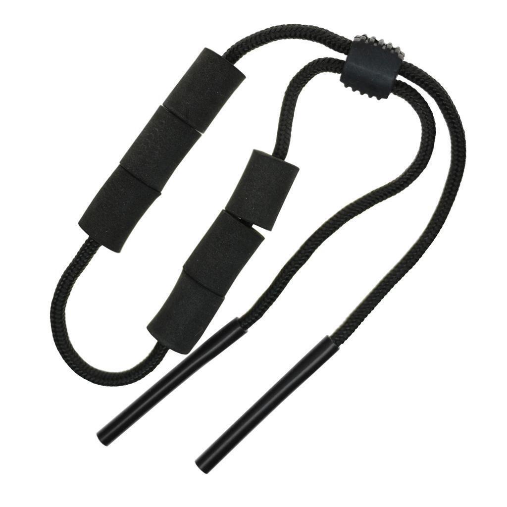 Sports Diving Eyeglasses Rope Cord Glass String Lanyard Chain Holder  Black