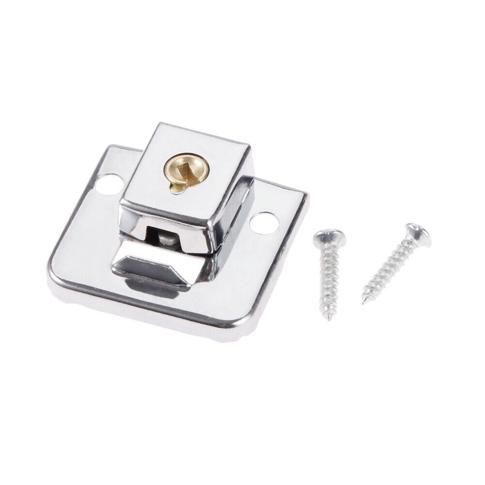 38*28mm Furniture Drawer Cabinet Wardrobe Door Toggle Latch Lock Hardware & Key