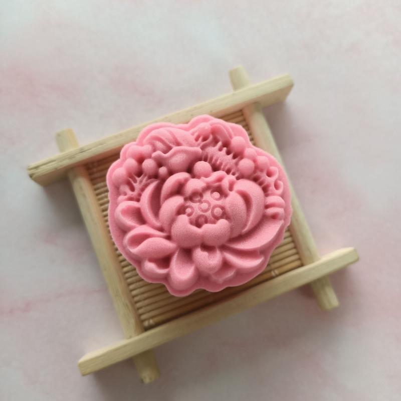 Plastic Mooncake Molds Mooncake Stamps Mooncake Tools Creative Lotus Carp Shaped