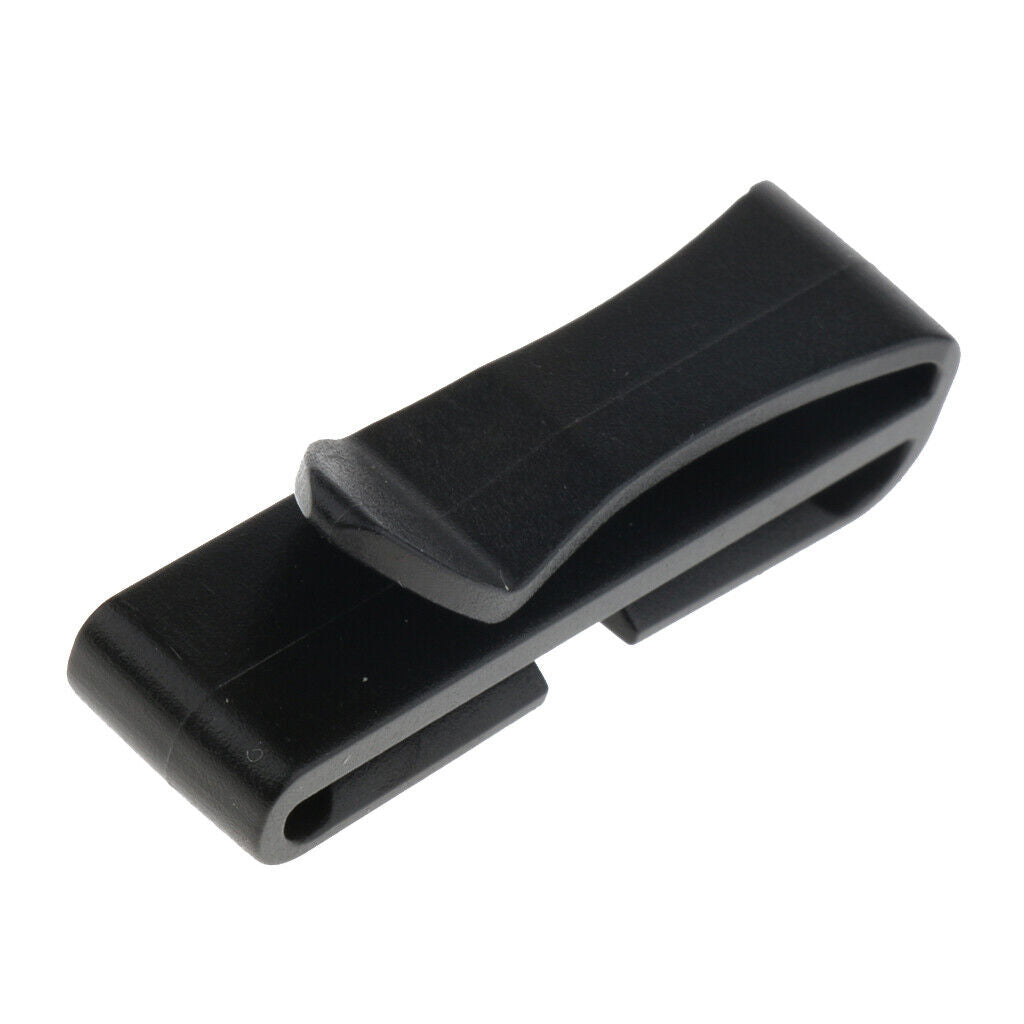 10pcs  Webbing Ending Clip Keeper Buckle for  Backpack Bag 38mm