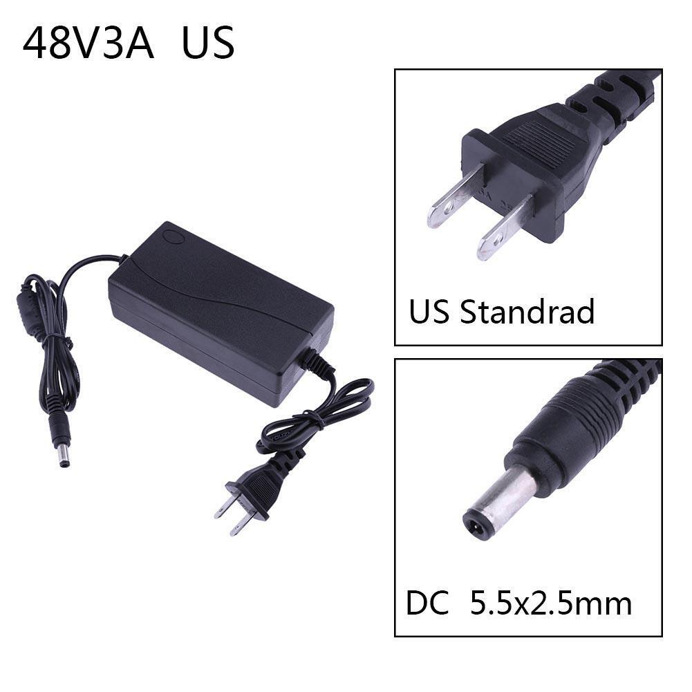 48V 3A AC to DC Power Adapter Converter 5.5*2.5mm for POE switch