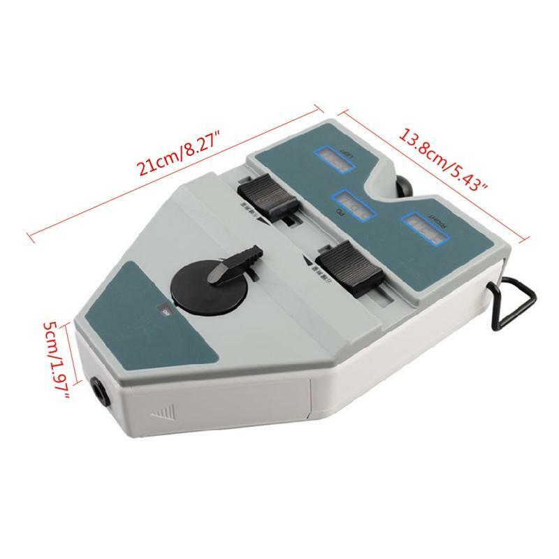 Digital Pupilometer Optical PD Ruler LCD 40-80mm Pupil Meter Interpupillary Test