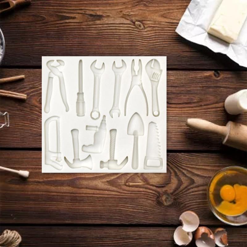 Hardware Tools Shape Chocolate Cake Decorating Baking Mold DIY Silicone Mold