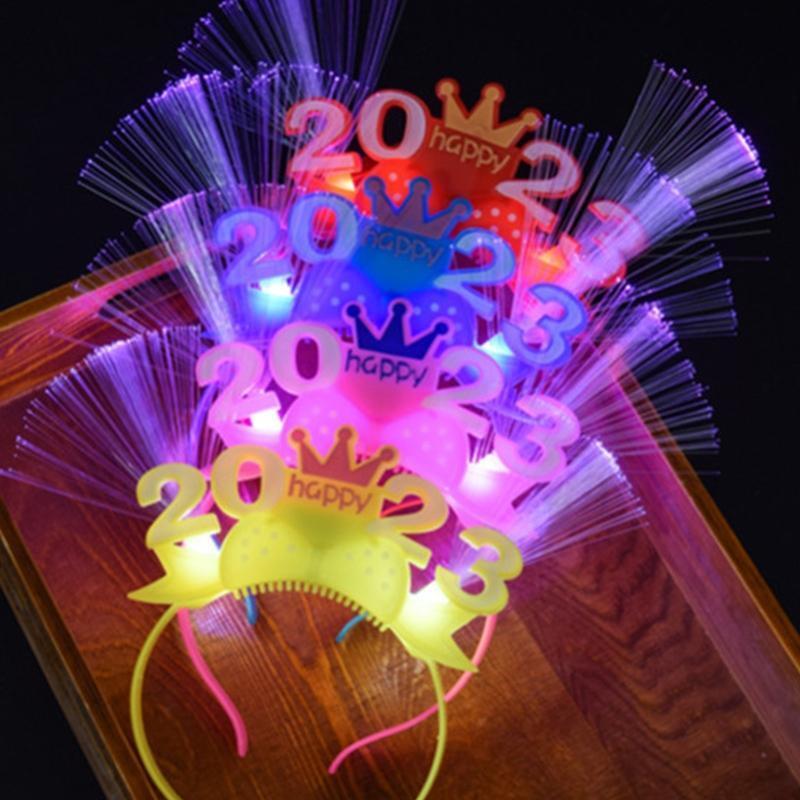 Plastic Hair Hoop with Teeth Flash Crown Headband All-match for Theme Party