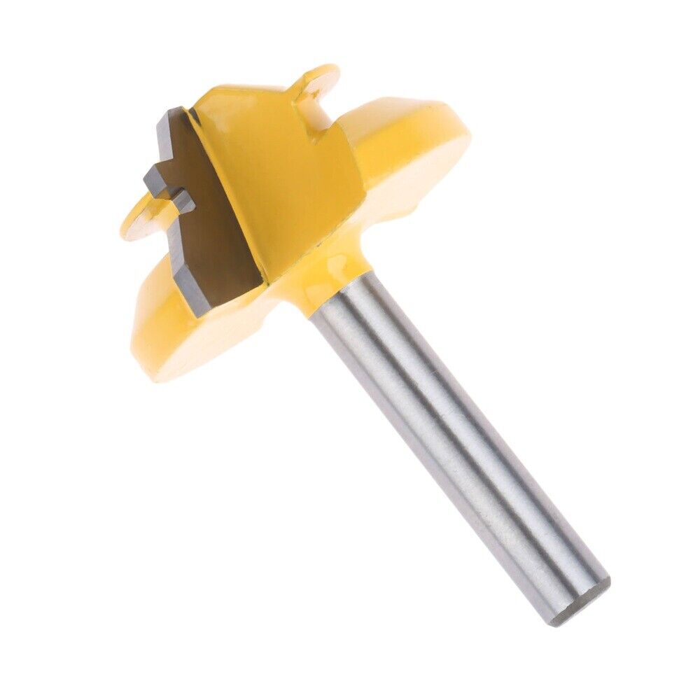 Woodworking 45 Degree Milling Router Bit Tongue Groove Engraving Forming Cutter