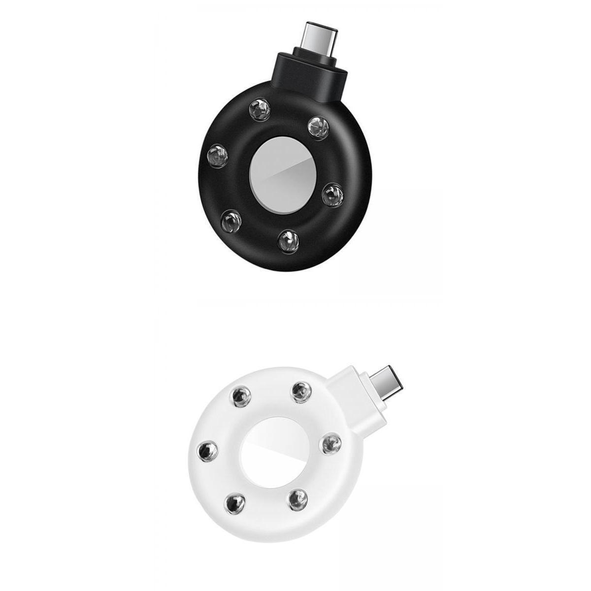 2pcs Pocket Sized Camera Detector W/LED Lights for Hotel Dressing Room Bathroom