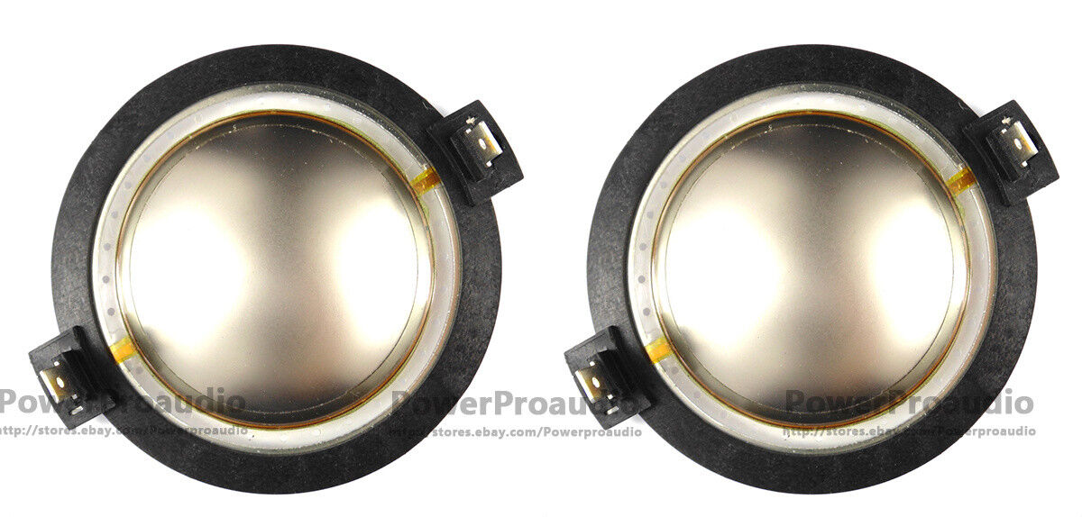 2pcs High Quality Aftermarket Diaphragm For RCF ND 650 8ohm  63.7mm