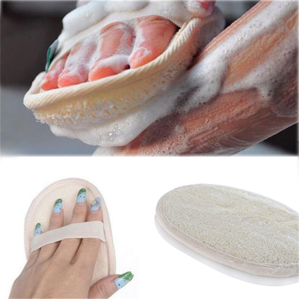 Skin Care Exfoliating Sponge Luffa Washing Pad Loofah Bath Brush Body Scrubber