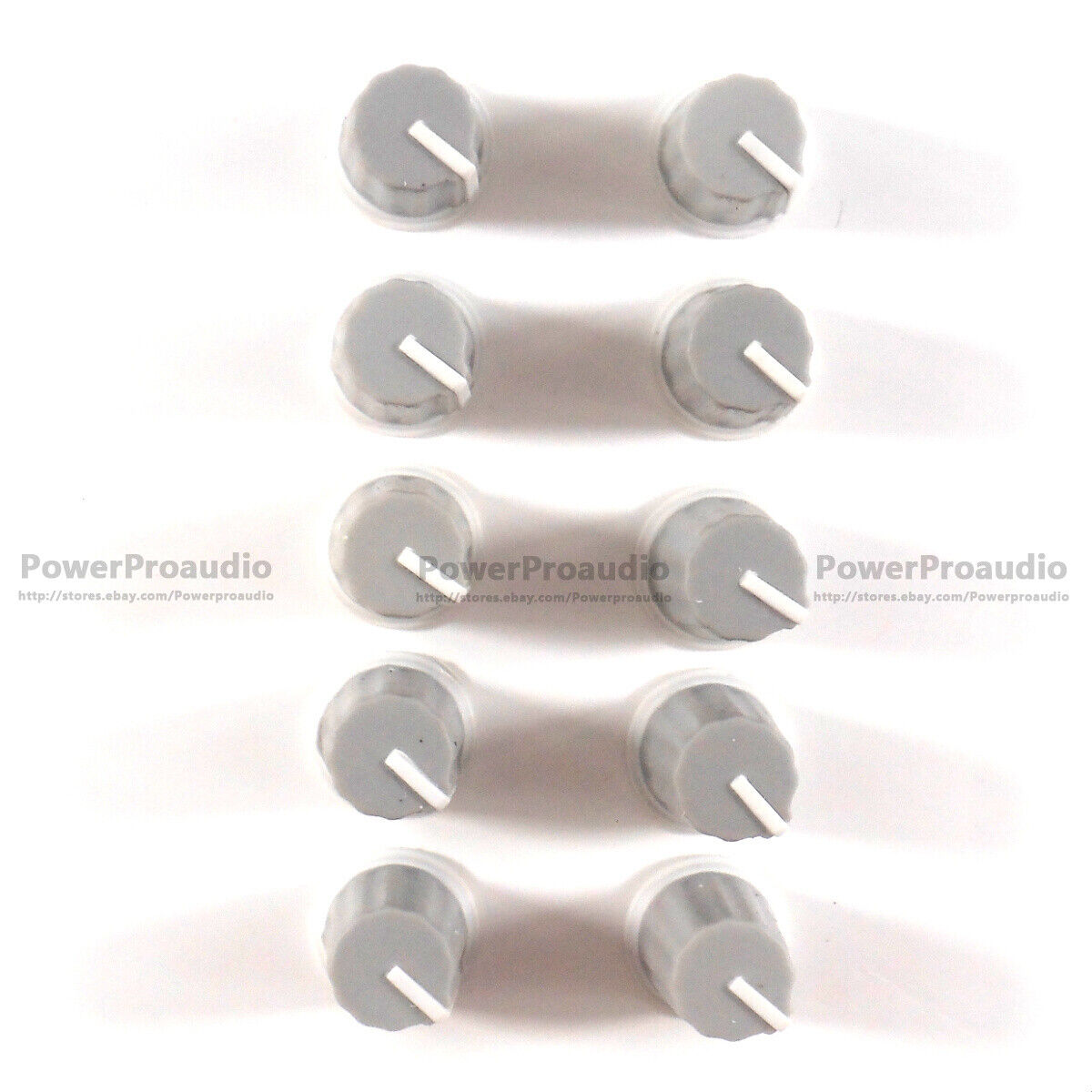 10 X Gray EQ Rotary Knob DAA1176 DAA1305 Gray For Pioneer DJM800 900 2000 NXS