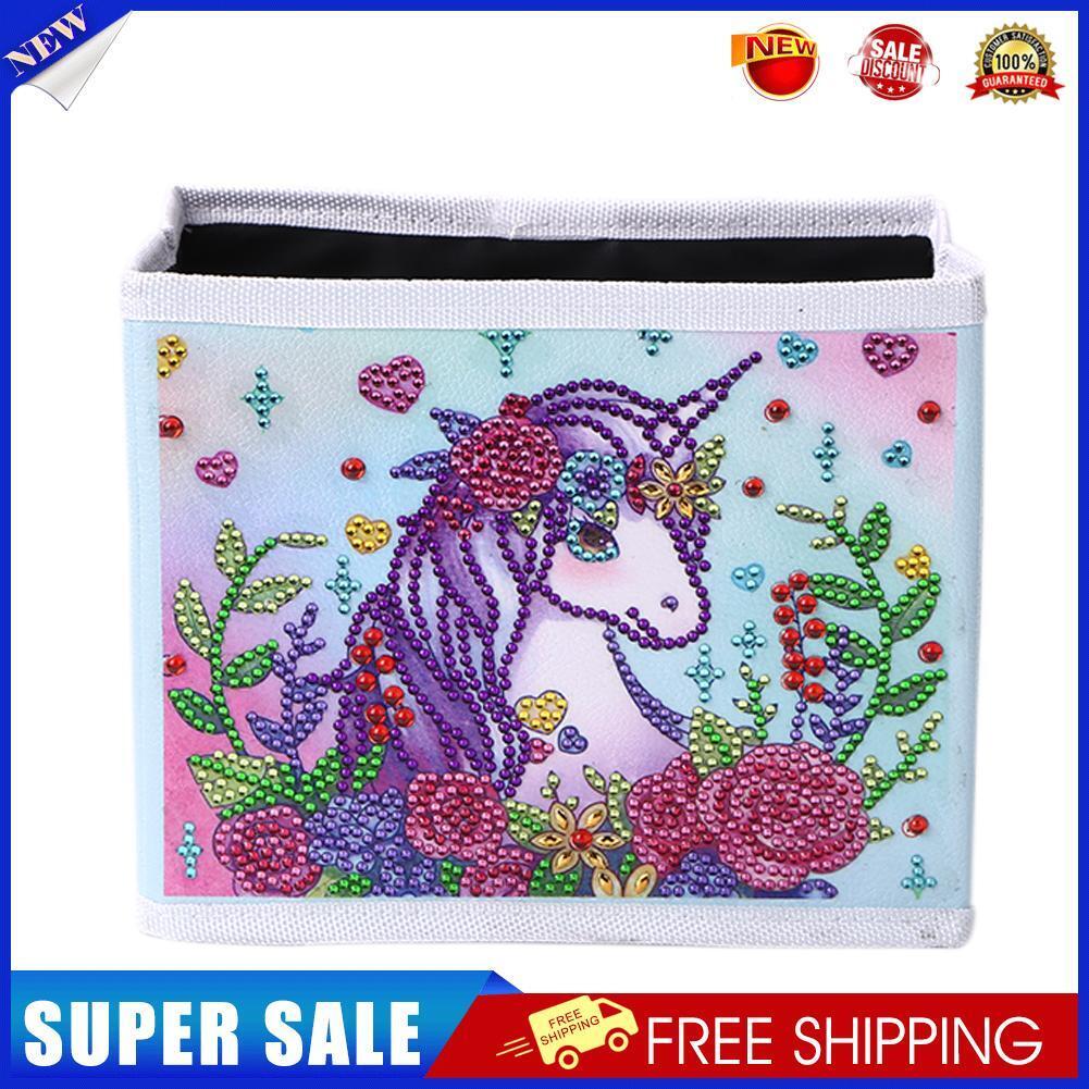 DIY Diamond Painting Folding Storage Box Home Craft Art Kit Case (PHZ009)