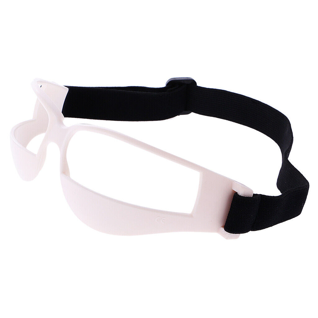 10-Piece Anti Down Basketball Glasses Sports Eyewear Training Supplies White