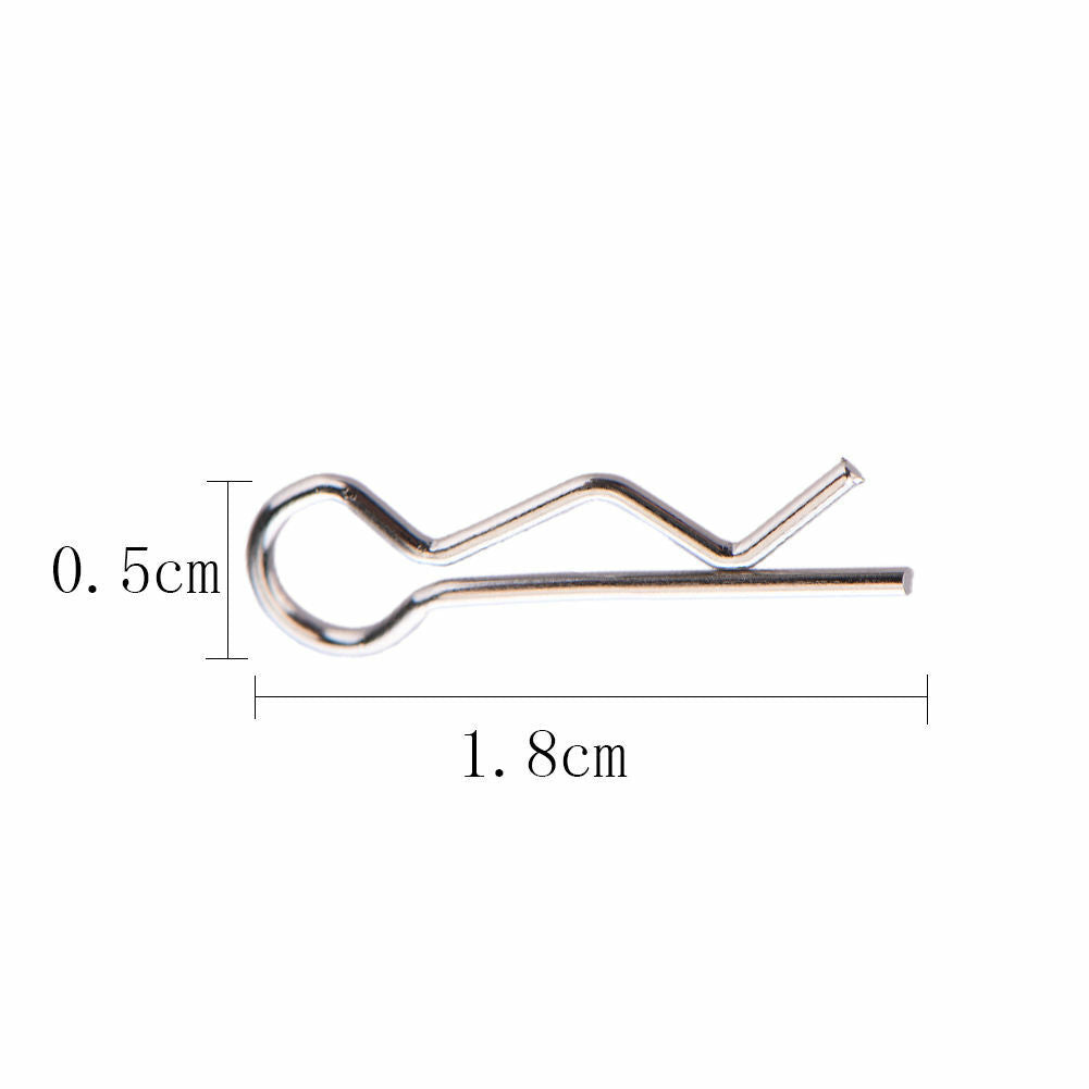10pcs 15-WJ07 RC Car Shell Pins Stainles Steel Spare Parts for S911/S912 RC Car