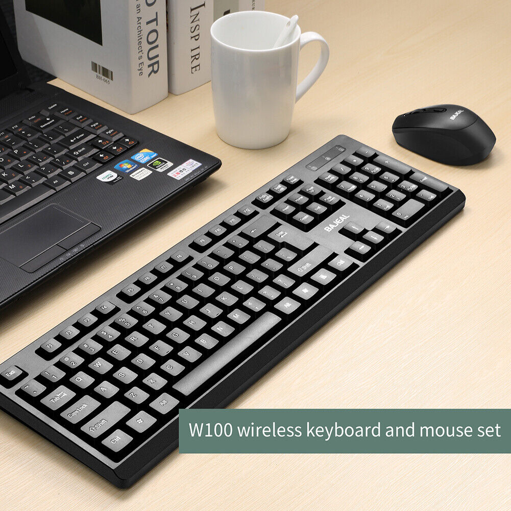 2.4G Wireless Keyboard Mouse Set Business Office Keyboard Mice Combo Kit