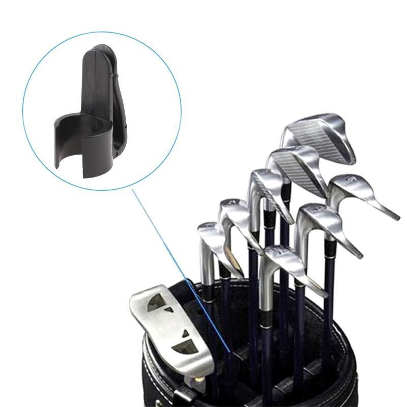 High Strength Golf Putter Holder Golf Bag Clips on Putter Clamp Organizer