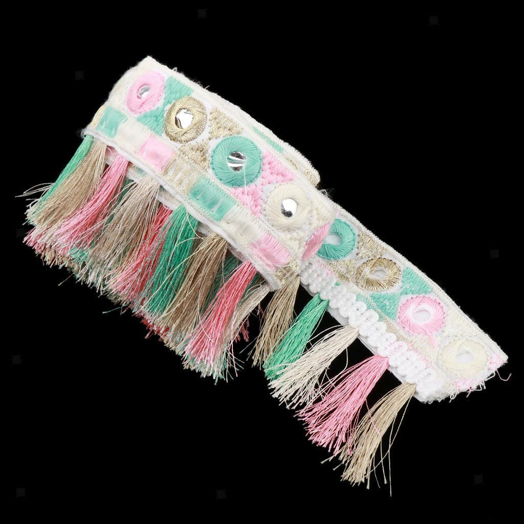 Colorful 1 Yard Jacquard Ribbon  with Tassel  Supplies