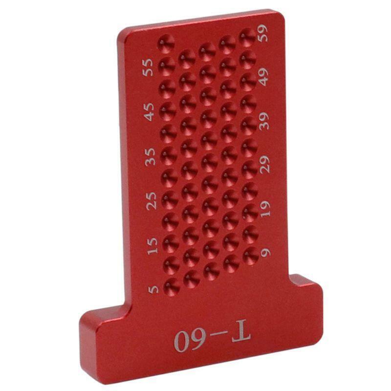 T square Woodworking Scriber Aluminum Alloy Ruler Mark Gauge Woodworking Layout