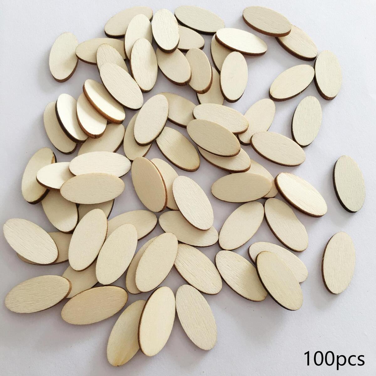 100 * Rustic   Wooden Craft Embellishments Cutout   Wedding