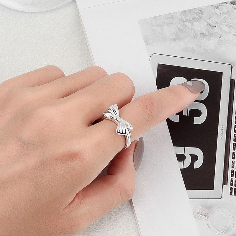 Fashion Finger Rings Various Amazing Decor Cute Promise Eternity Ring Bowknot