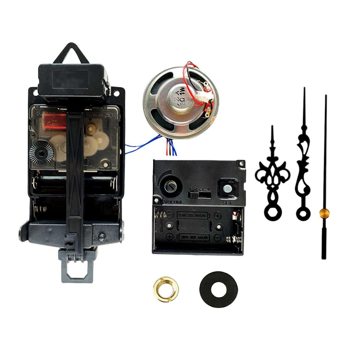 DIY Quartz Pendulum Clock Movement Repair  Replacement Battery Operated