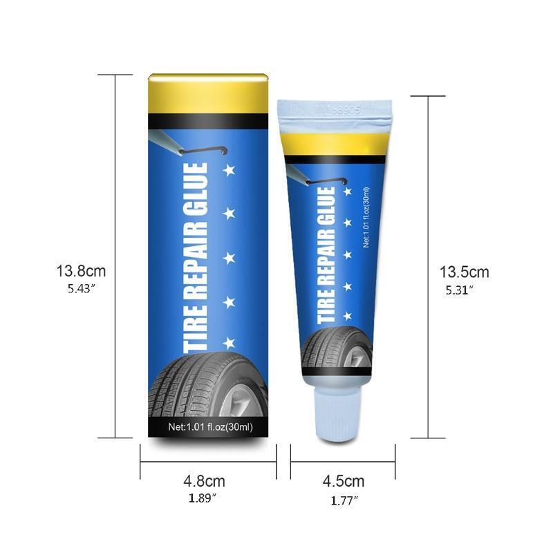 Bike Tire Puncture Crack Repair Glue Cement Tools Inner Tube with Small Scraper