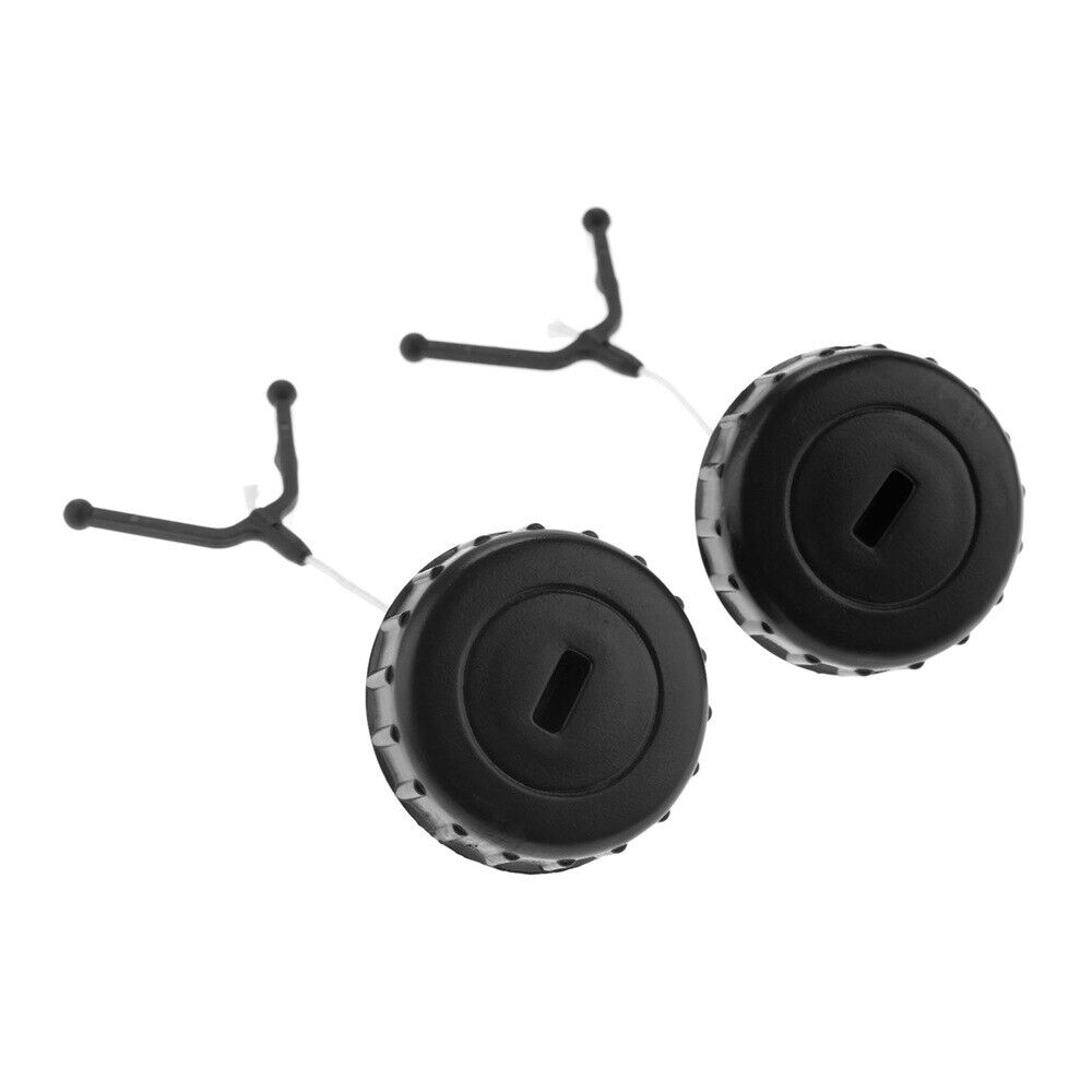 2X Chainsaw Parts Plastic Fuel Oil Cap For STIHL MS170 MS180 017 018 11303500500