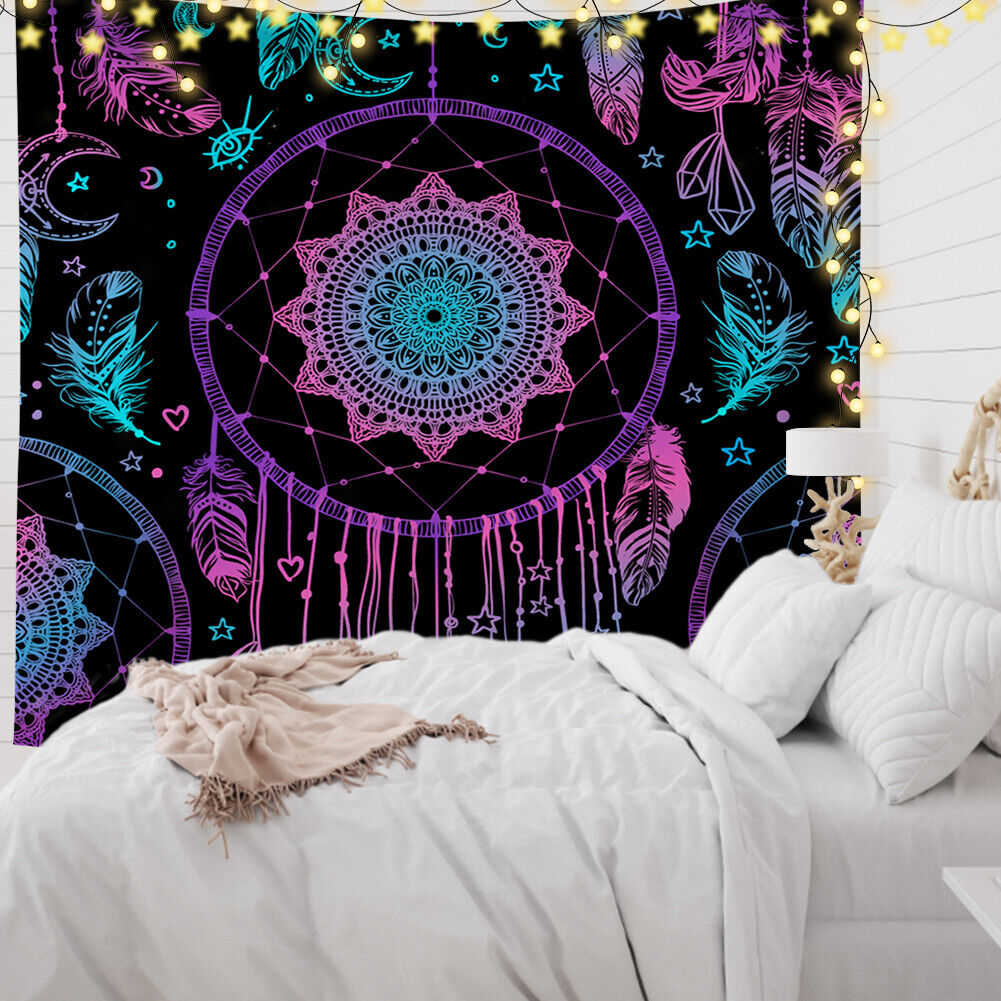 Mandarins Printed Polyester Wall Hanging Art Tapestry (200x145cm)