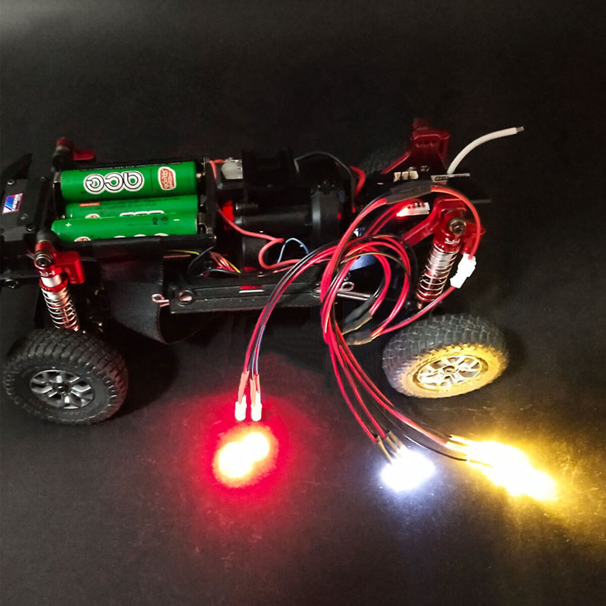 LED Light Set Foggy Signal Light Lamp Parts For Kyosho Mini-Z Jimny 4X4 RC Car