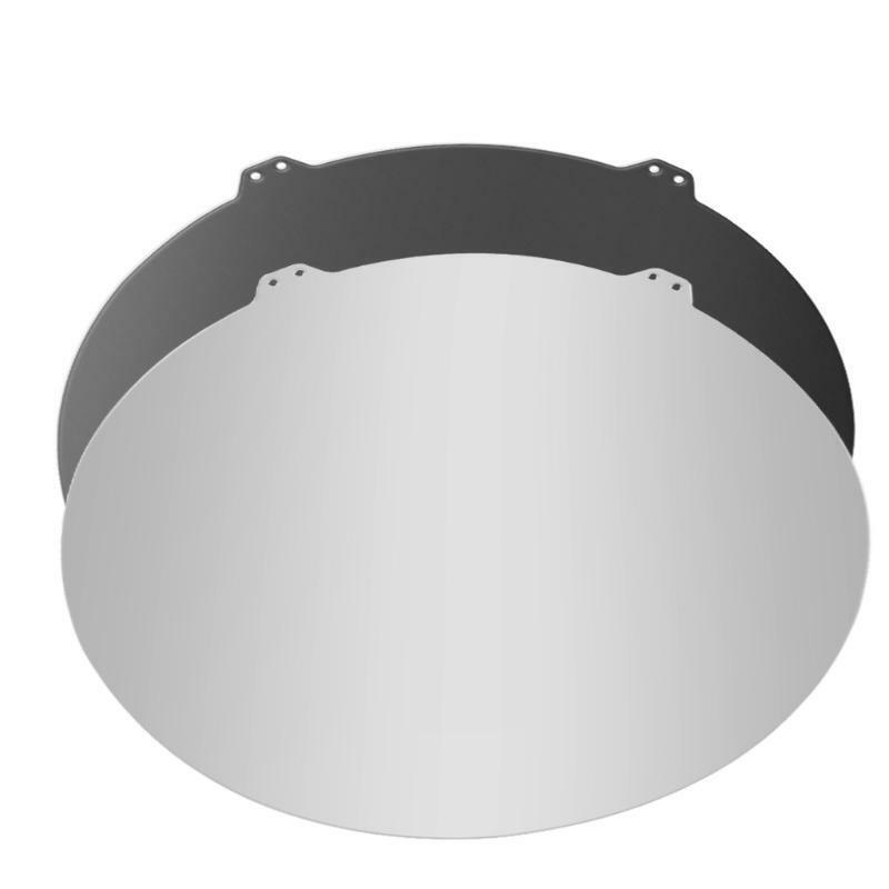 Round Spring Steel Build Plate Pei Sheet Plate 265mm/10inch Diameter White