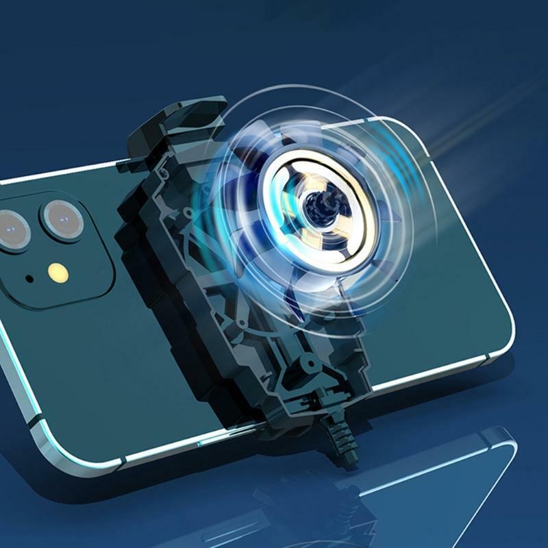 Mobile Phone Live Broadcast Gaming Radiator Back Clamp Cooler Cooling Fan Holder