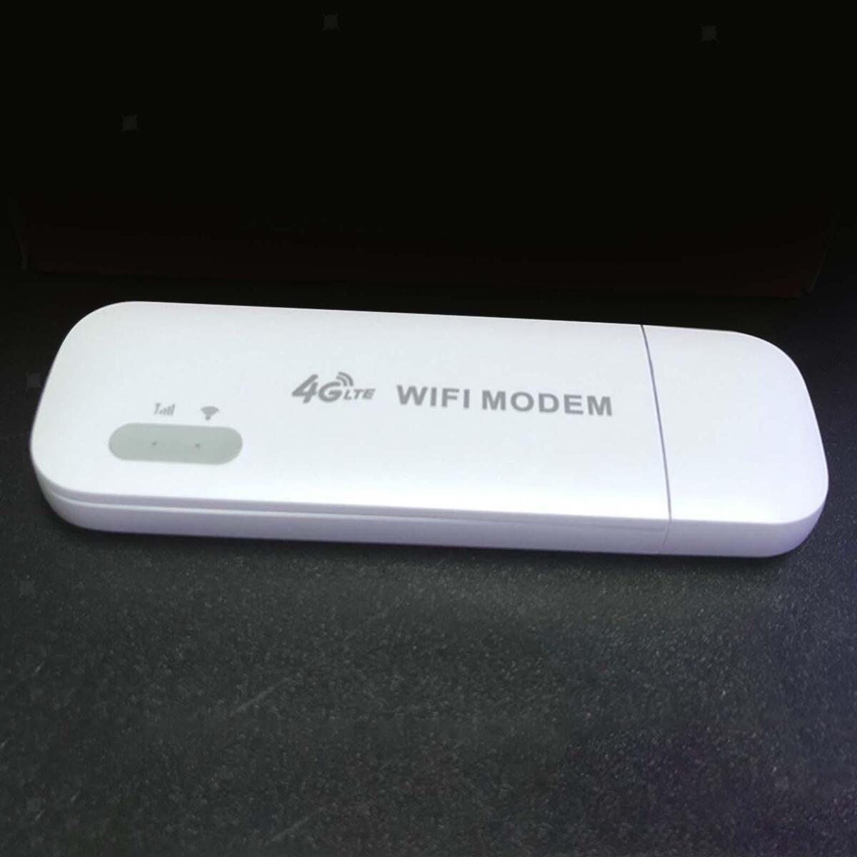 Portable 4G WiFi Router WiFi Dongle 4G Modem High Speed for Indoor Outdoor