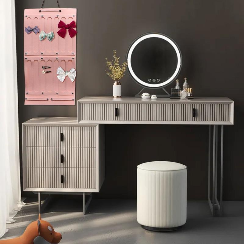 Headband Holder Organizer Hairbow Storage Holder Felt Wall Hanging Organizer