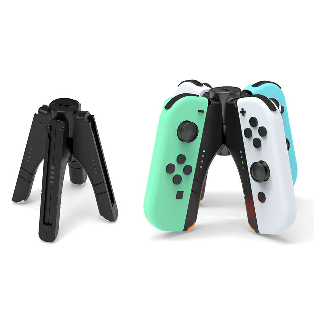 4 Controller Charger for Nintendo Switch NS/Switch OLED Joycon Grip Station