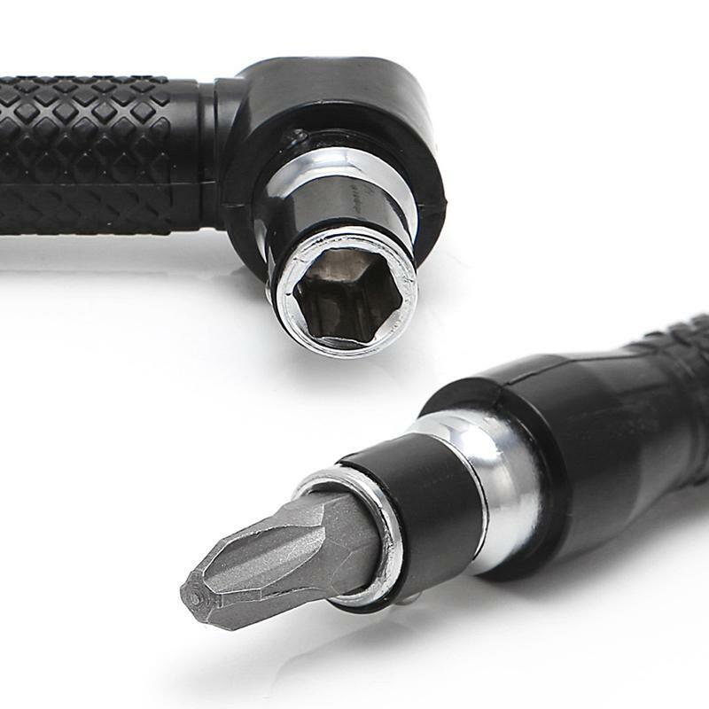 10 in 1 Socket Screwdriver L-shaped Angle Head Twin Wrench Driver Torx Flat Bit