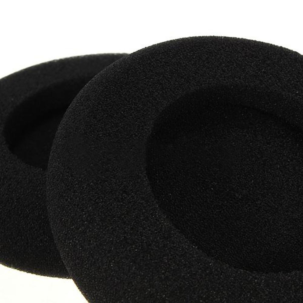 Headphones Replacement Ear Pads Earphone Sponge Black Soft Foam Headset Cushion